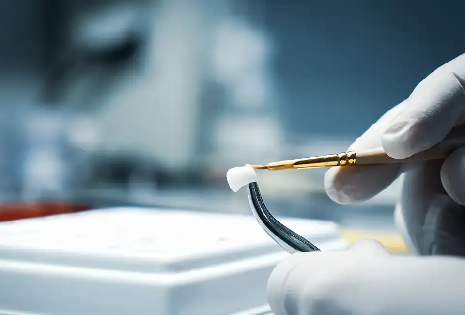 dental crown fabrication